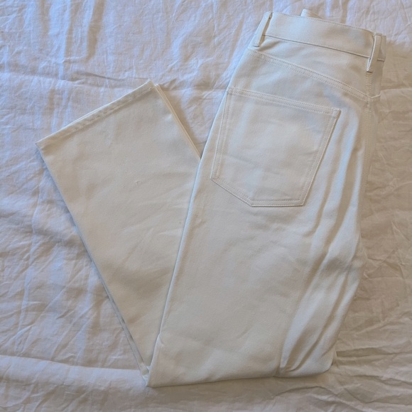 MARA HOFFMAN White / Natural Denim Jeans - 6 - Picture 3 of 4